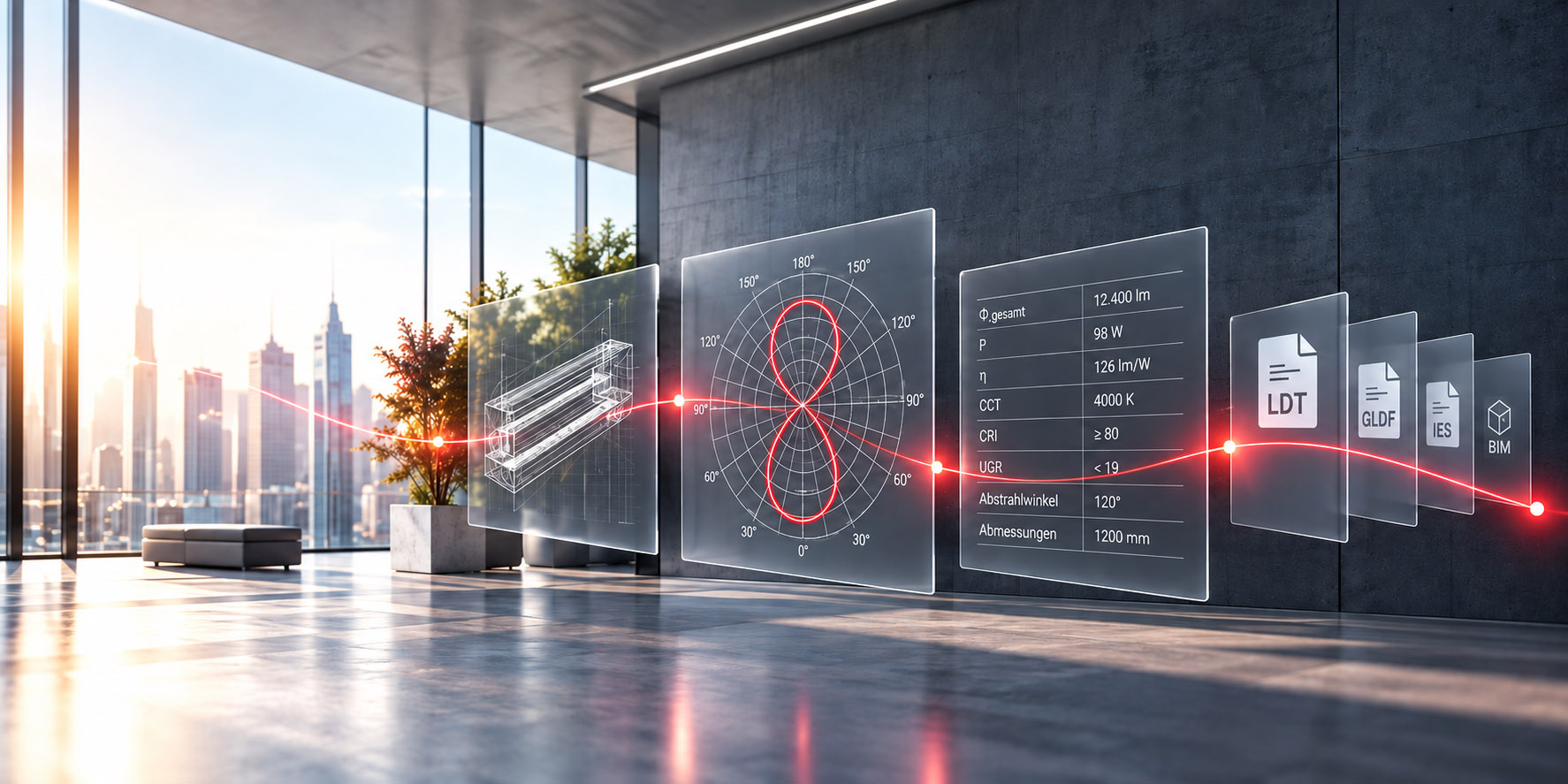 Sobyar – Lichttechnik-Datenformate LDT, GLDF, IES und BIM entlang der Wertschöpfungskette